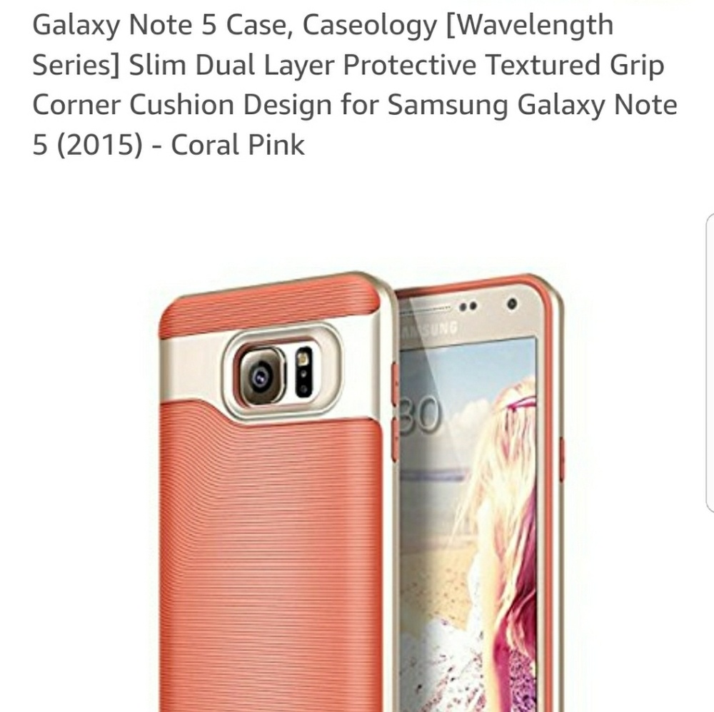 CASEOLOGY Samsung Galaxy Note 5 Phone Case